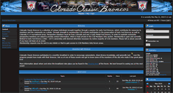 Desktop Screenshot of coloradoclassicbroncos.com